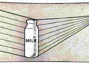 दूध का रंग सफेद क्यों दिखता है